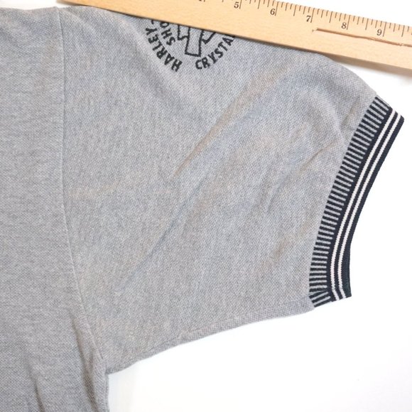 Harley-Davidson Crystal River, FL Embroidered Logo Polo Shirt Men's Large - Picture 9 of 9